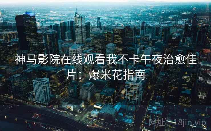 神马影院在线观看我不卡午夜治愈佳片：爆米花指南